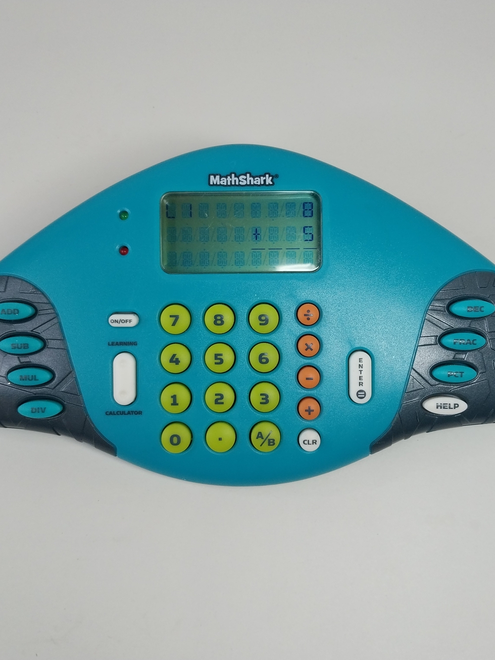 Math Shark Mathematic Skill Builder Game Educational Insights Blue Tested Works